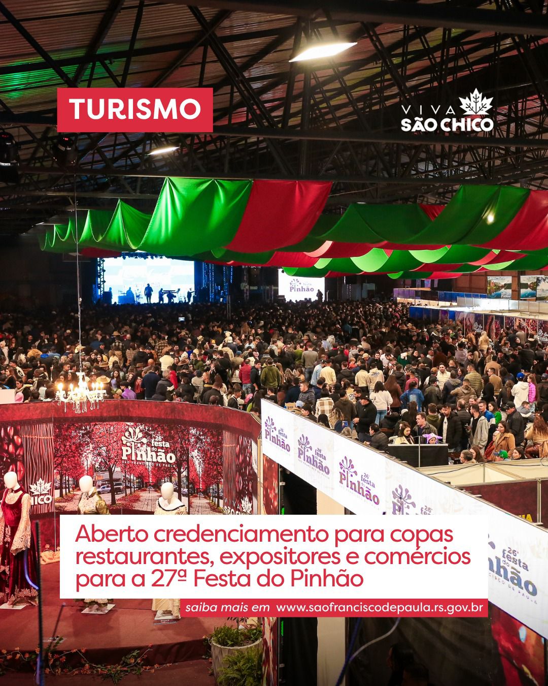  aberto credenciamento para copas restaurantes, expositores…