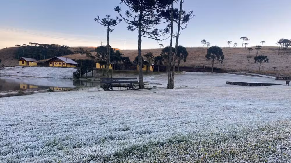  RS tem sábado gelado com temperaturas negativas e previsão…