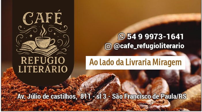 CAFÉ REFUGIO LITERÁRIO